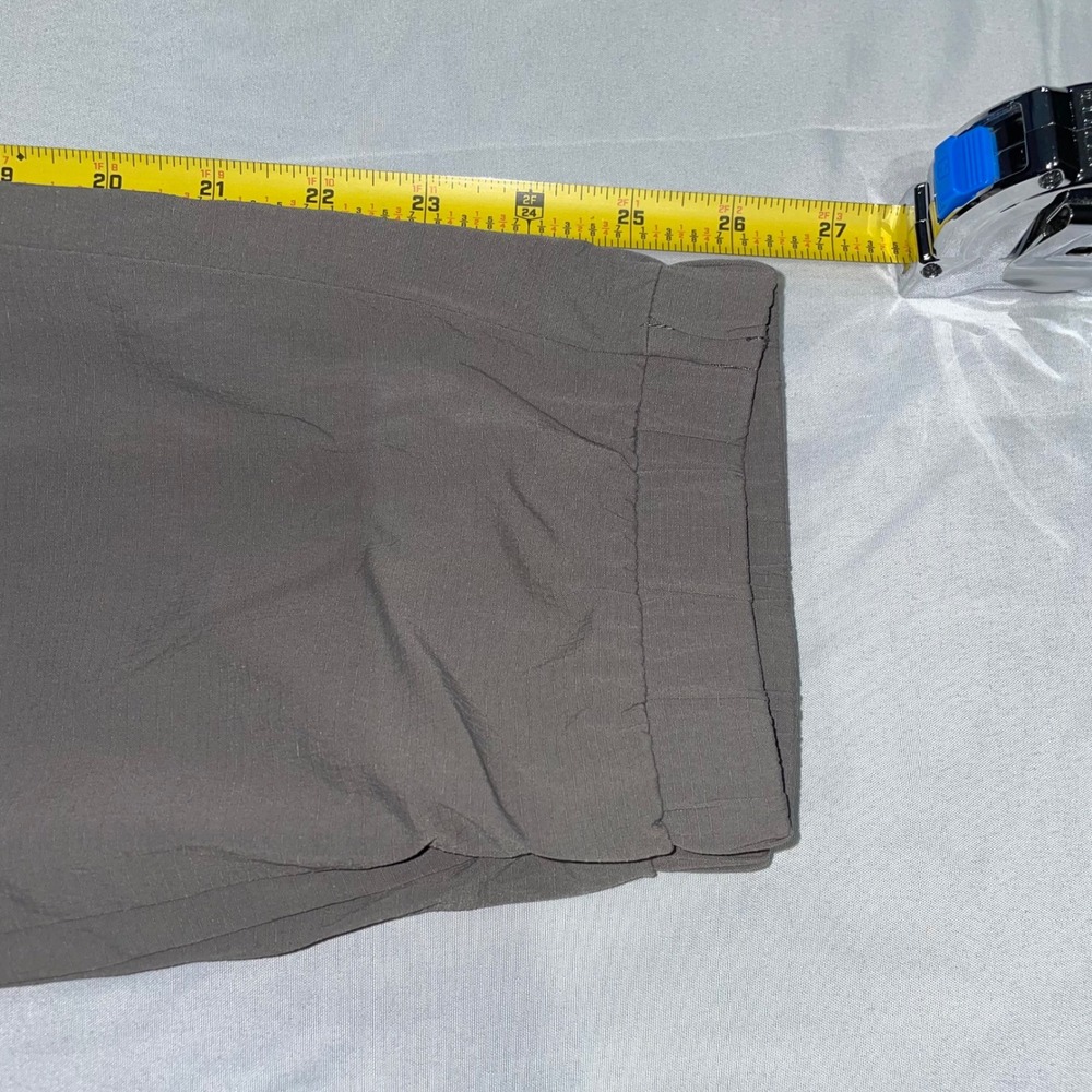 Prana Women 8 Gray Brown Cargo Jogger Pants Hiking Outdoor Stretch Lightweight - Picture 5 of 8